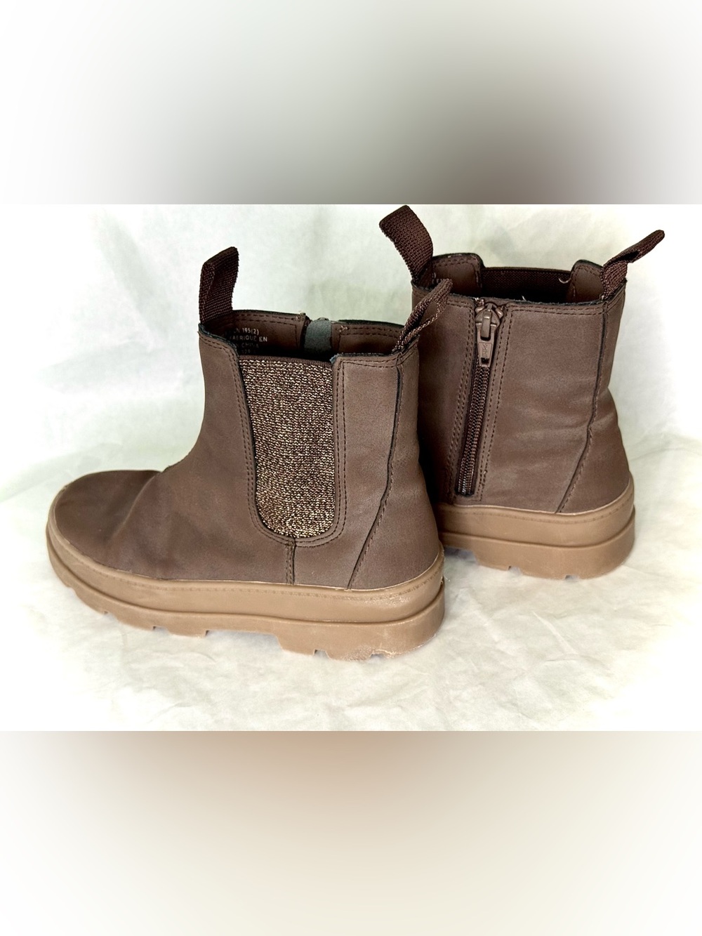 H&M Micro Suede Leather Ankle Boots